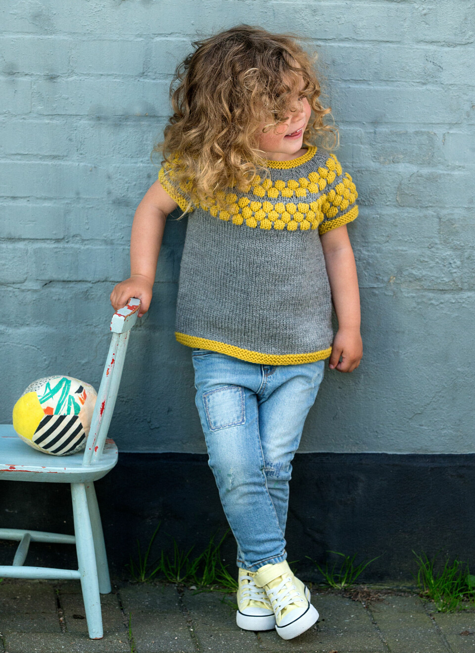 Vest med sømandsbobler.