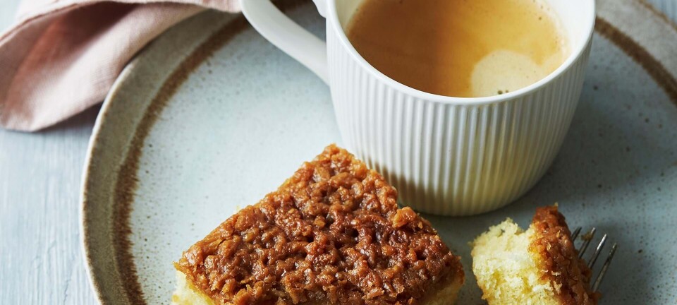 Drømmekage med karamelchokolade