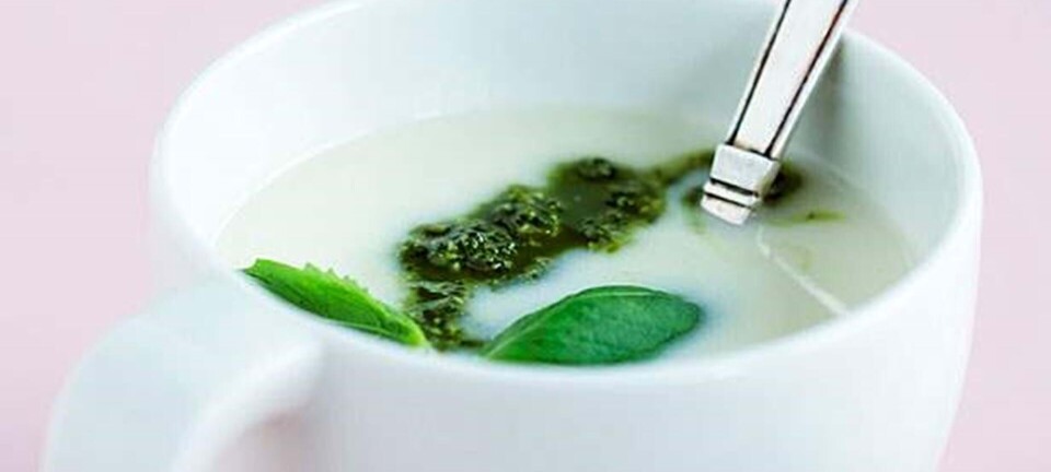 Kartoffelsuppe med pesto