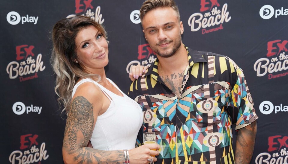 Michelle og Kasper fra 'Ex on the Beach' (Foto: Janus Nielsen)