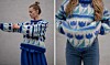 Strik selv: Den smukke Fluffy Tulipan Sweater fra HitKnitShop