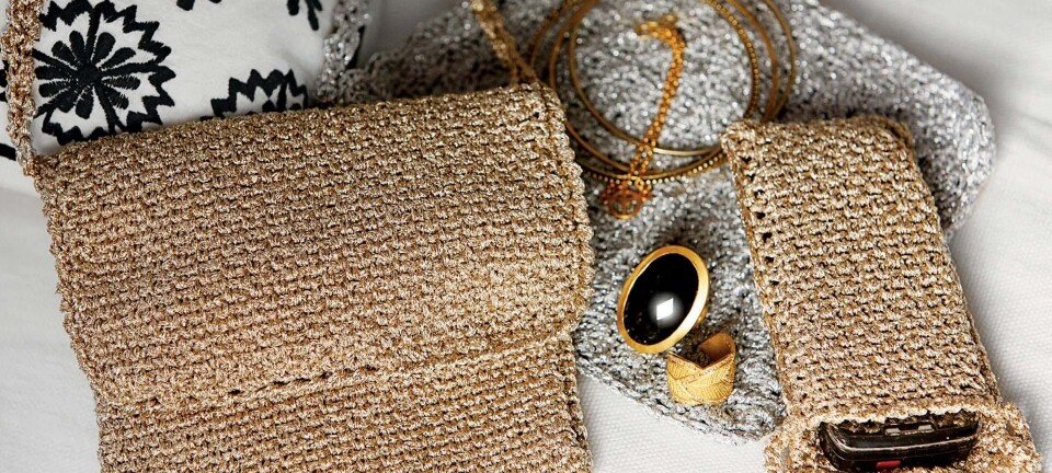 Hæklede selskabstasker