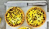 Citrontærter med passionsfrugt