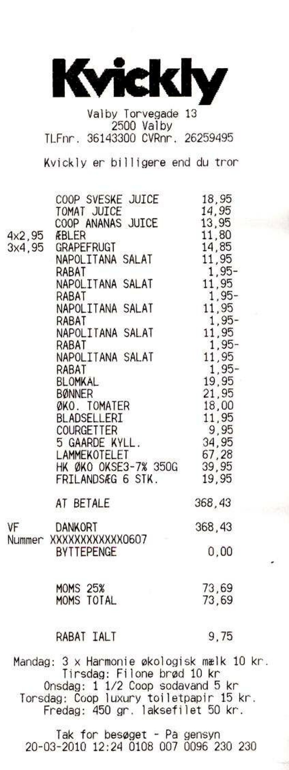 ALT tester: Tab 5 kg på 4 dage