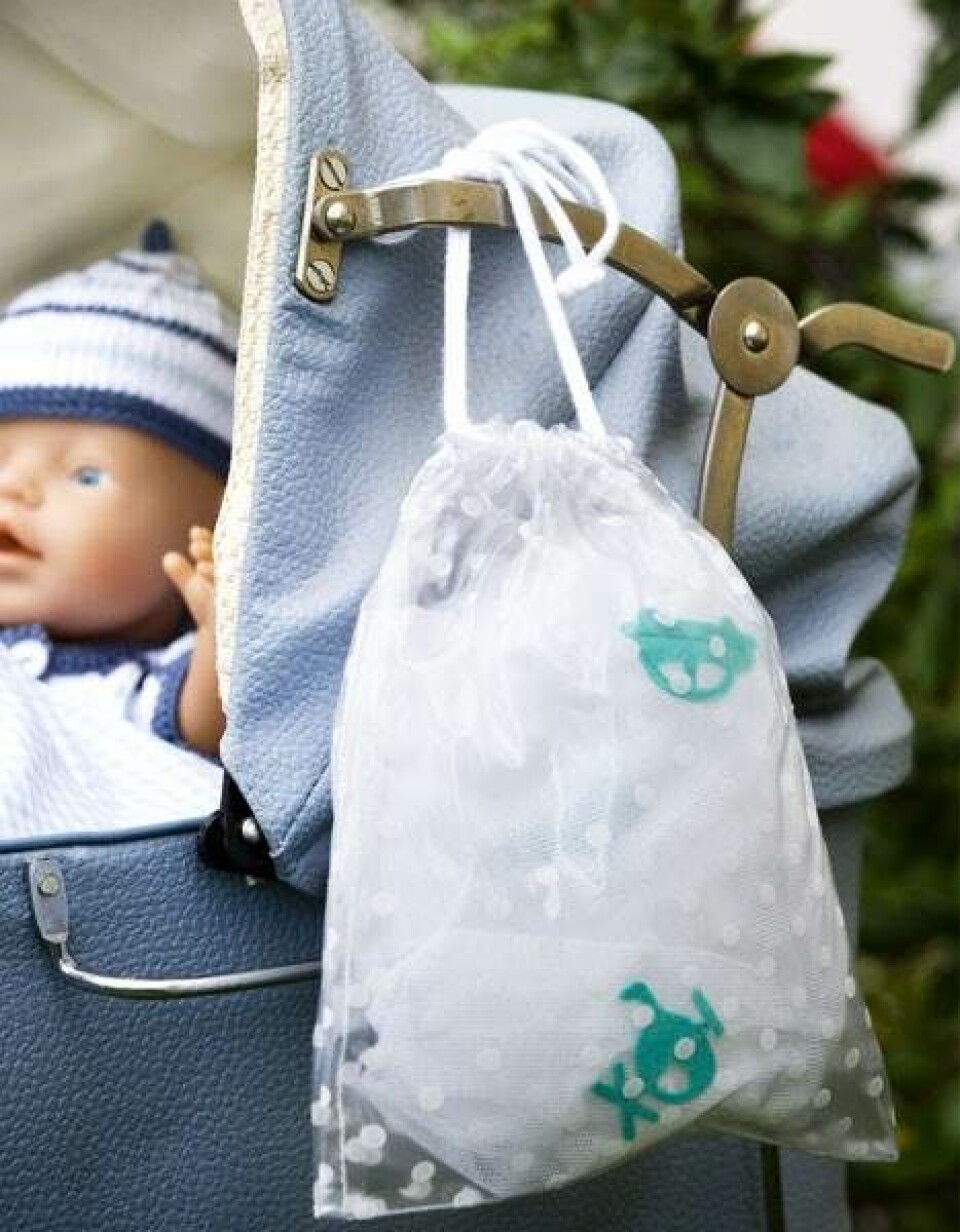 Myggenet med pose til Baby Born