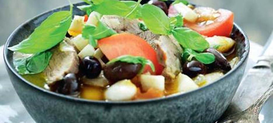 And med hvide bønner og rodfrugter