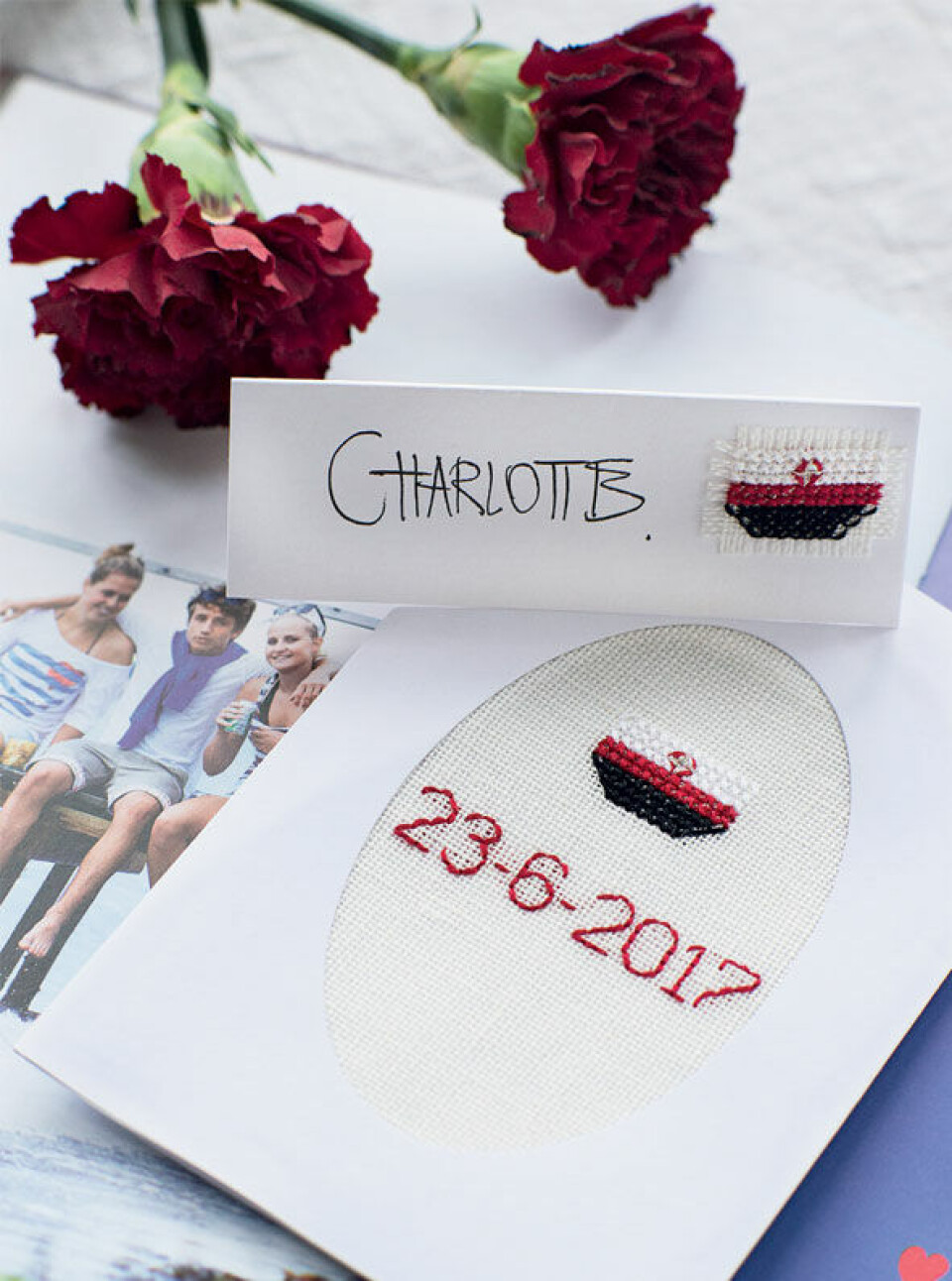 Bordkort og invition student