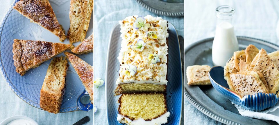 3 glemte kager: Æggeblommekage, makrontærte & brosten