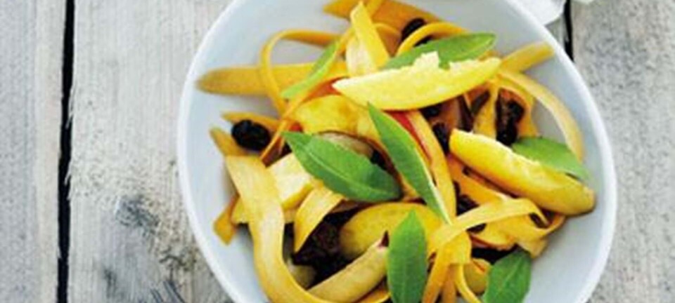 Råkost med frugt