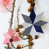 Julepatchwork: Flot stjerneophæng