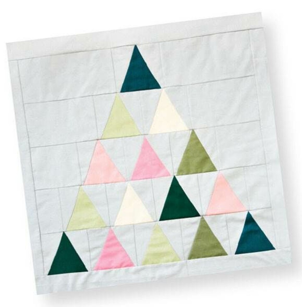 Julepatchwork: Sød gavesæk