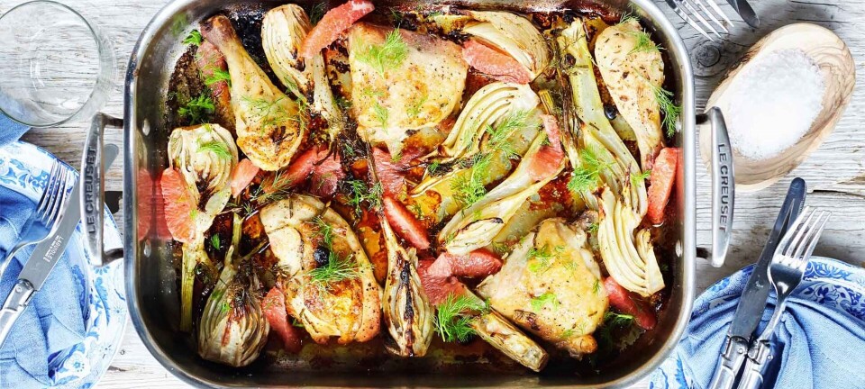 Unghane marineret i gin