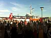 Balletoptræden, sejlende catwalk, en ægte pytonslange og kendisoptræden…