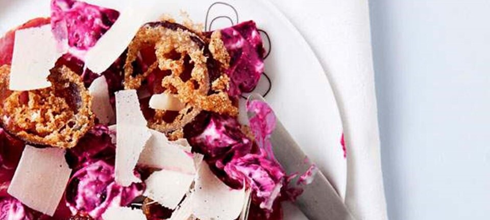 Rødbedesalat med bresaola