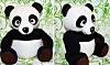 Hækl selv: Sød panda