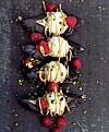 Grillet bananasplit med dulche de leche