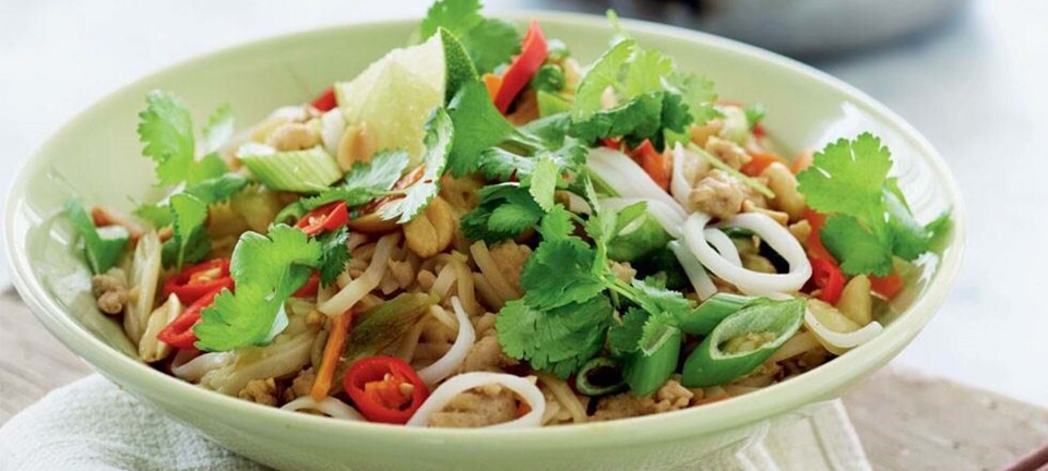 Thaistreetfood med kylling