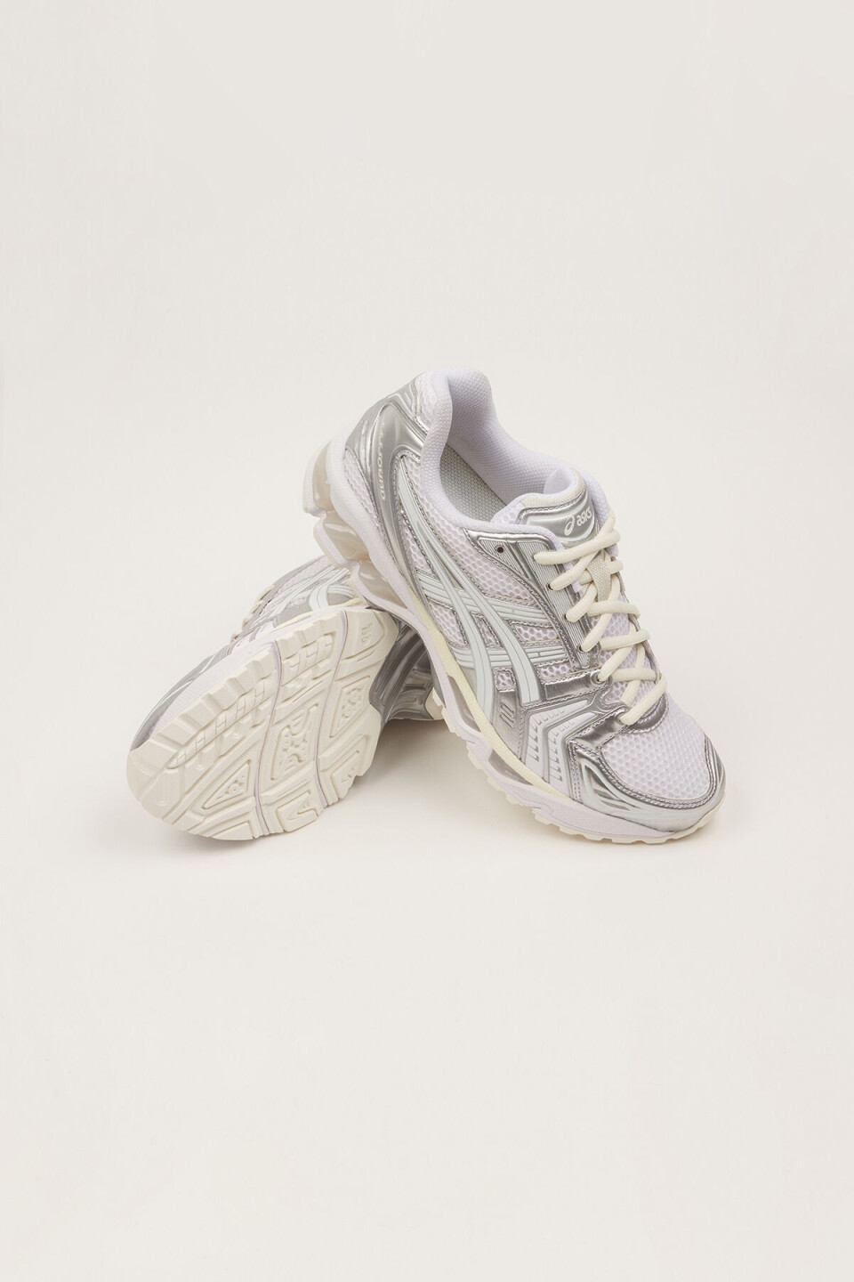 Asics x JJJJound x Gel-Kayano 14 i White/Metallic Silver