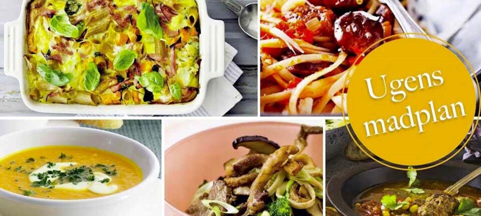 Nem æggekage, pasta med chorizo & mexicansk suppe: Her er ugens madplan til dig