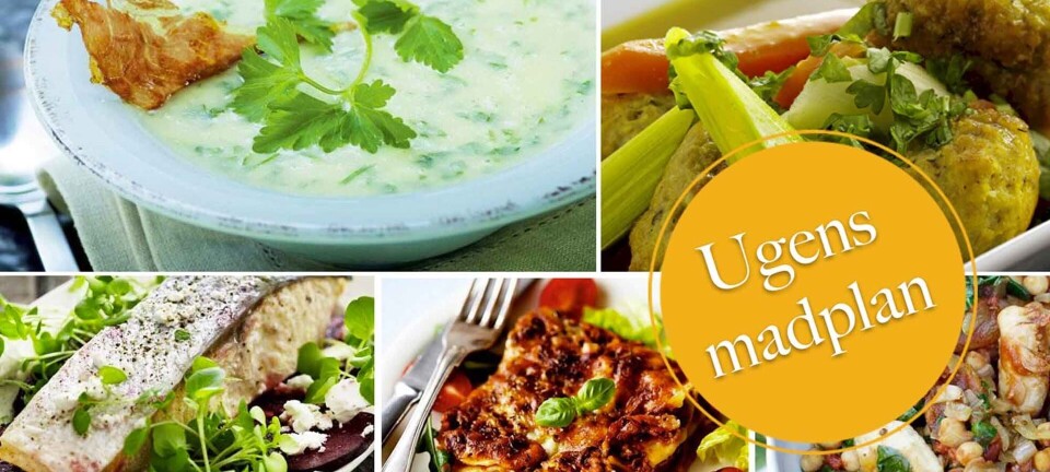 Nemme boller i karry, skøn simremad & kartoffelsuppe: Her er ugens madplan