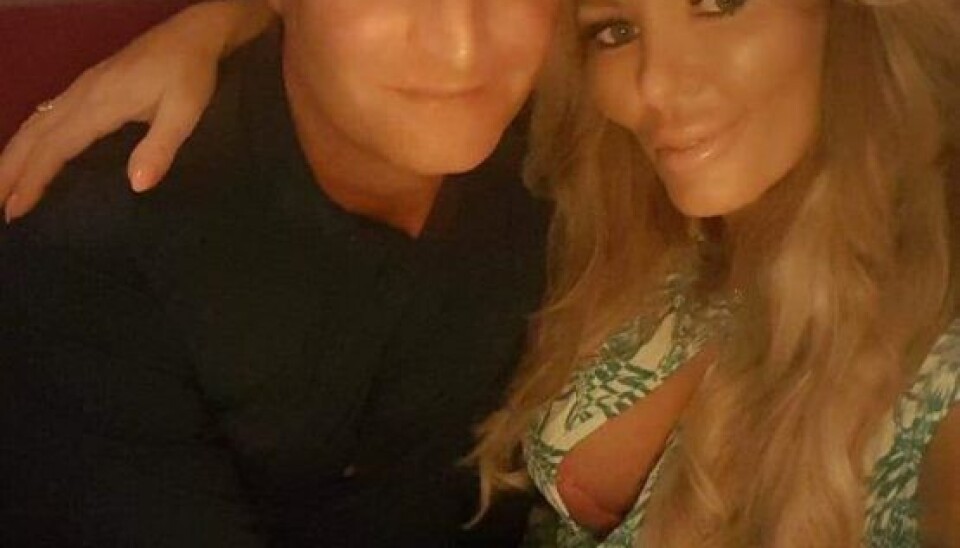 Anni og kæresten Jesper er glade for hinanden. (Foto: Privat)