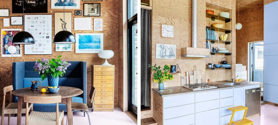 Familie på fire bor i et anneks på blot 50 kvm: Kom indenfor i deres fantastiske hjem her