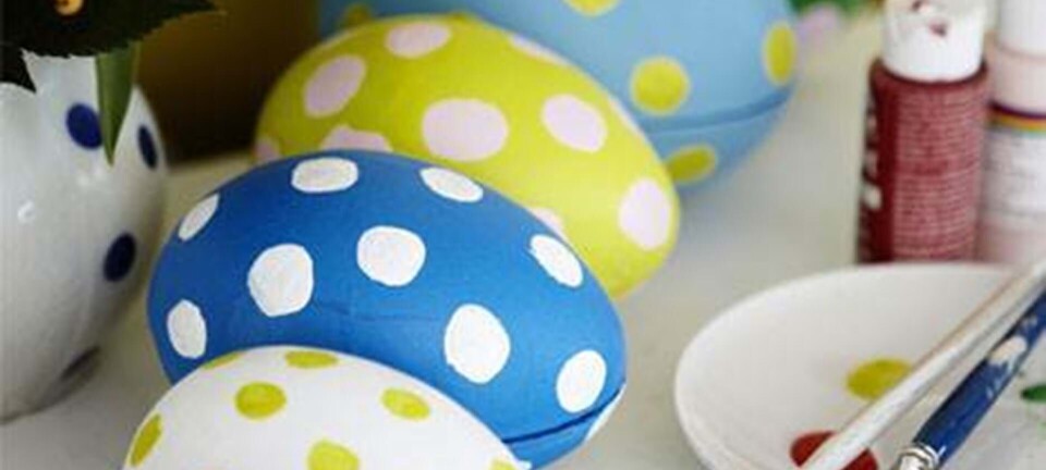 DIY: Prikkede påskeæg