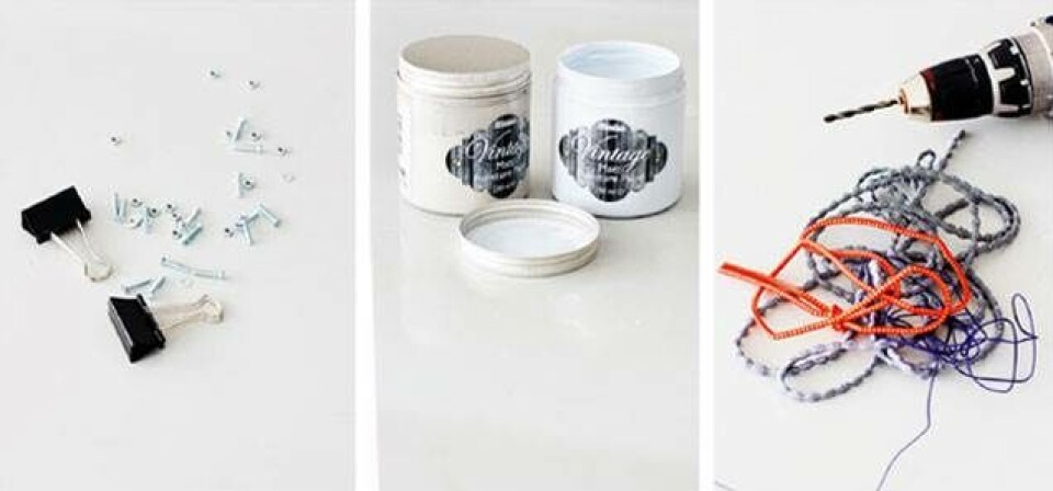 DIY: Lav en tavle til småtingene