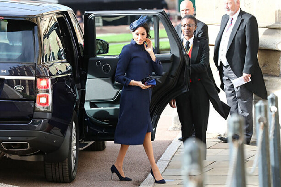 Lykke i det britiske kongehus: Meghan Markle er gravid