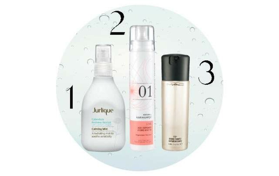 Billede 4 - Slut med tør og irriteret hud - vi har testet 8 facemists