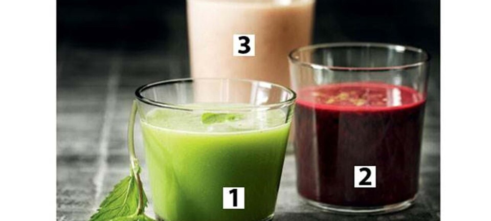 3 x friskpresset juice