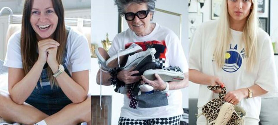 3 stilfulde kvinder: Se vores sneakersamling