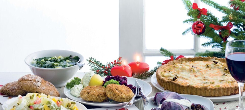 Vegetarisk julemiddag: Skøn grøn julemad