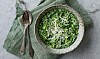 Grøn risotto med asparges og spinat