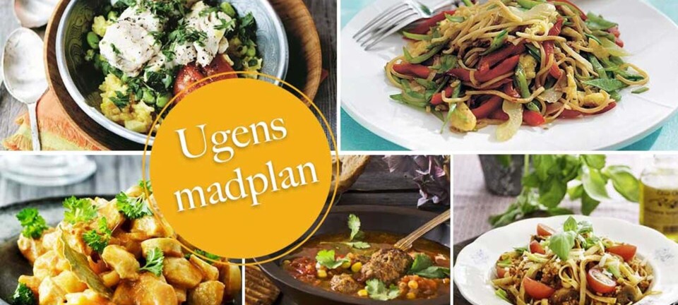 Hurtig paella med fisk, mexicansk suppe & svensk pølseret på den sunde måde: Her er ugens madplan til dig