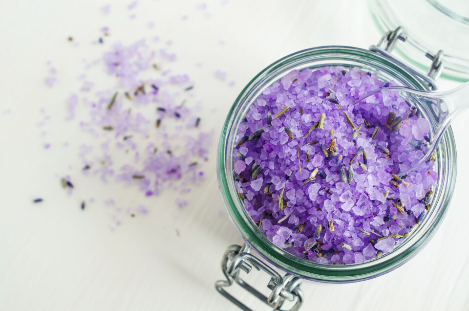 Lavendel fodbad