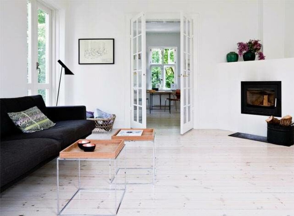 Villa i det grønne: Design & vintage i harmoni