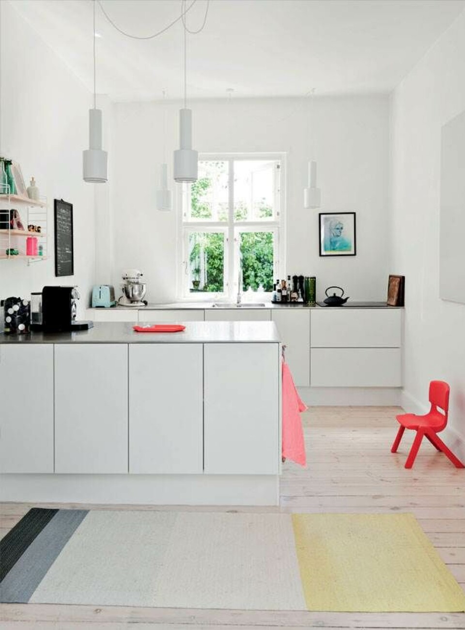 Villa i det grønne: Design & vintage i harmoni