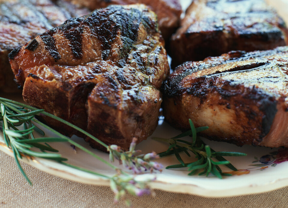 Lavendel grill