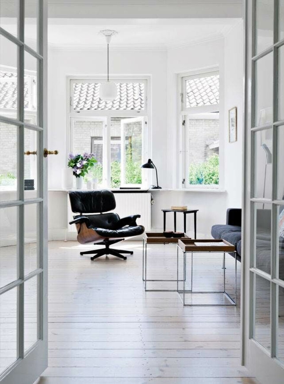 Villa i det grønne: Design & vintage i harmoni