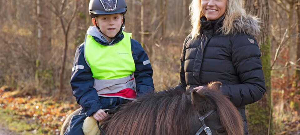 Ponyen Freja er grunden til, at Sander i dag kan gå