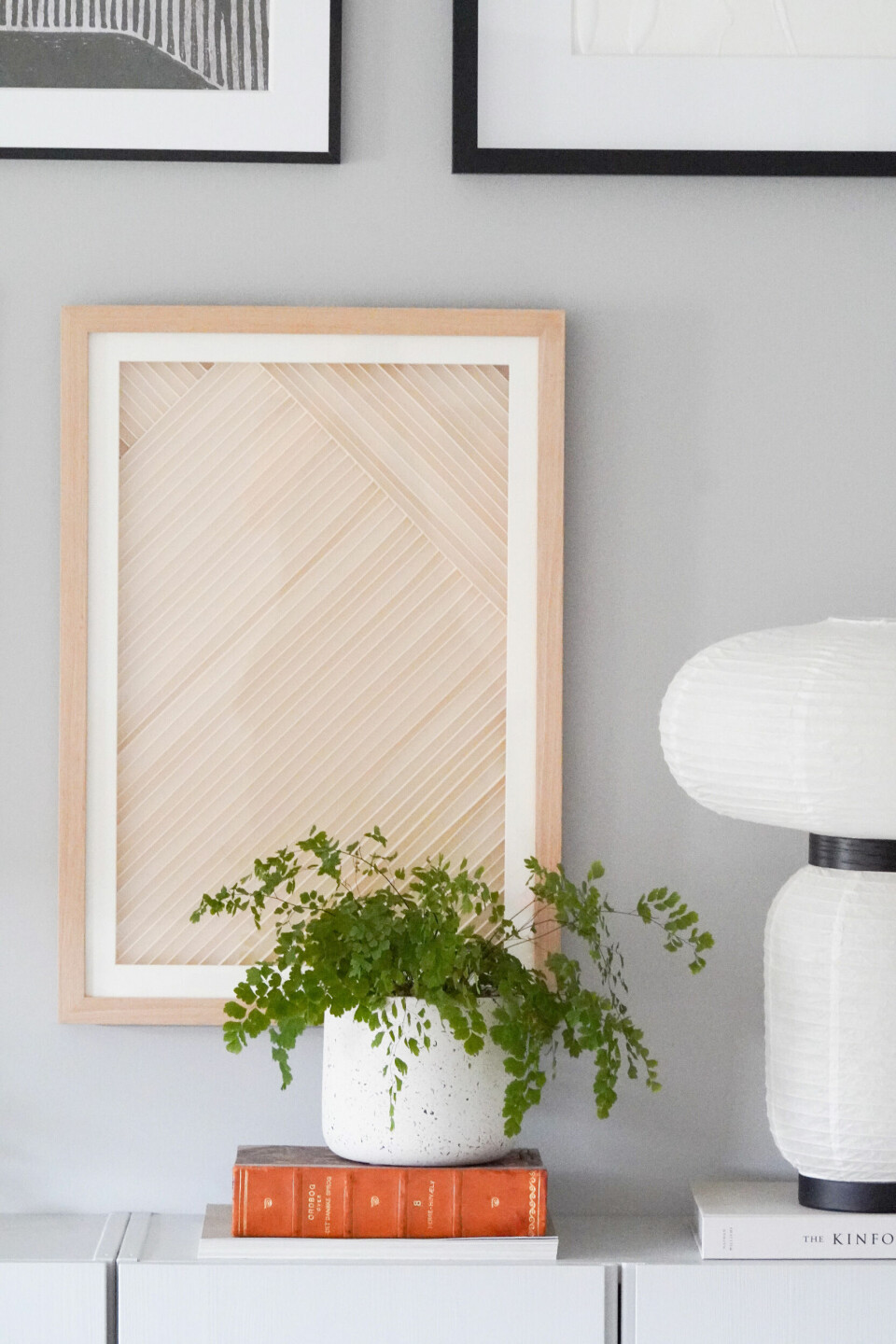 Christina elsker de smukke lamper fra andtradition. Plakat fra HKliving.