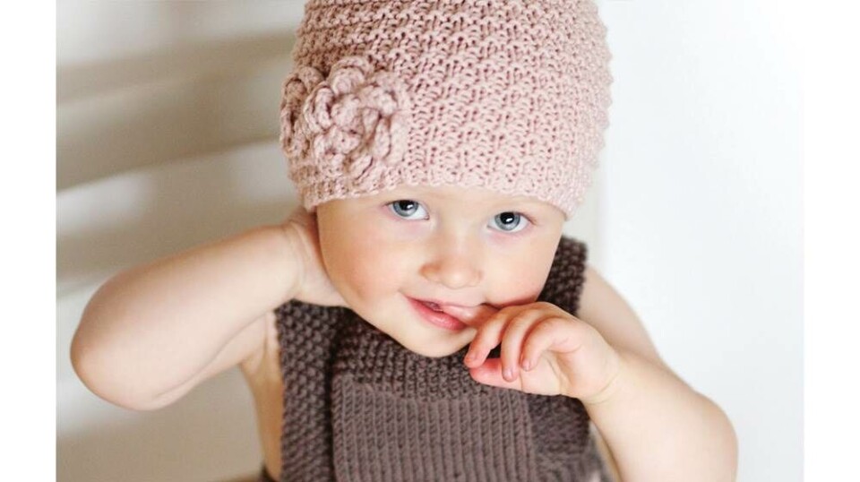 baby strikkeopskrift