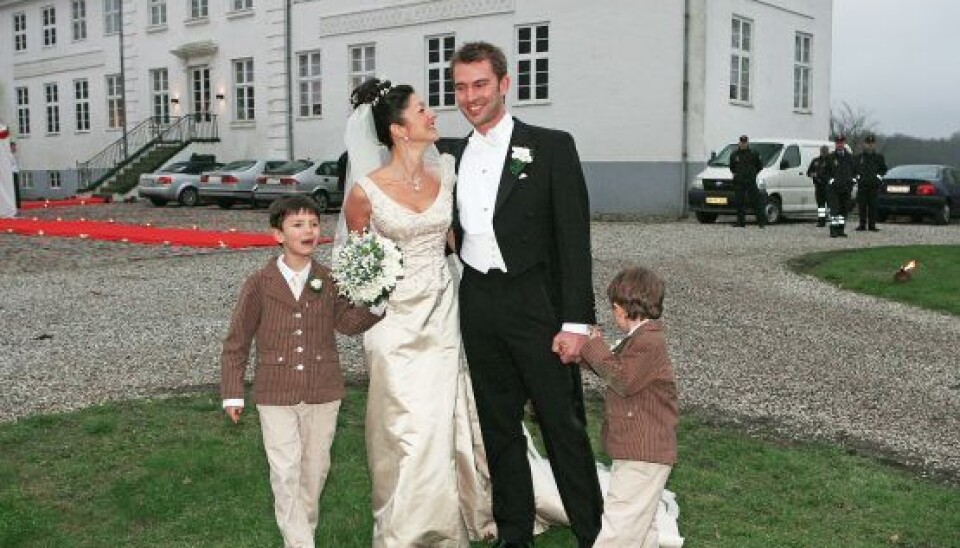 Alexandra blev gift med Martin Jørgensen i 2007. Parret blev skilt i 2015. I grevindens nye bog bliver han ikke omtalt med ét ord. (Foto: Niels Henrik Dam)