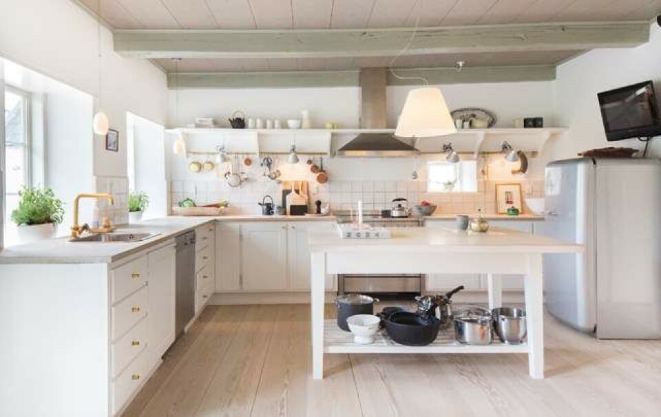 Se Heidi og Thomas' nyrenoverede gård fra 1800-tallet