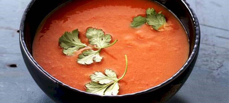 Tomatsuppe med rosmarinbrød