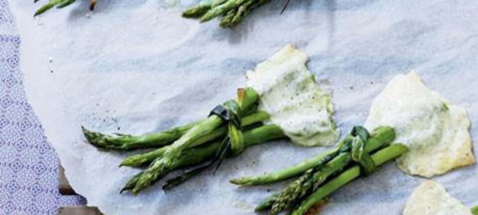 Skønne snacks og småretter med grønne asparges