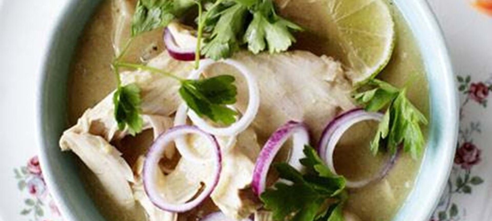 Thaigryde med kylling og kokos