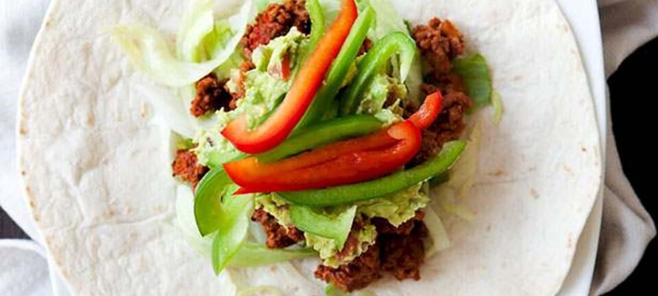 Wraps med guacamole