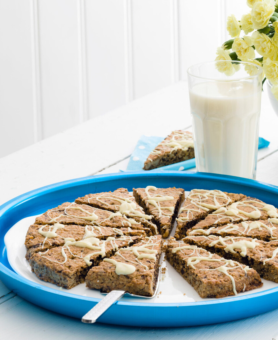Bag en KÆMPE cookie. Og servér den som pizza